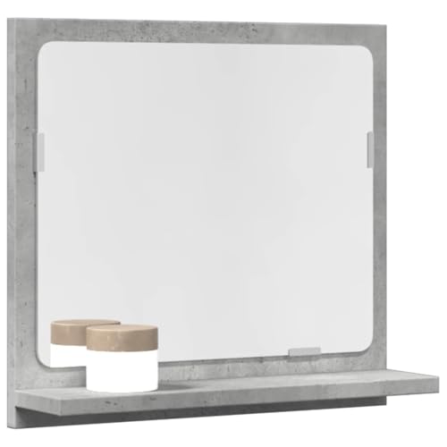 XINCXIN Badspiegel, badmöbel unterschrank waschbecken Badezimmer möbel badezimmerunterschrank mit Ablage Betongrau 40x11x37 cm Holzwerkstoff XINCXIN Badspiegel, badmöbel unterschrank waschbecken Badezimmer möbel badezimmerunterschrank mit Ablage Betongrau 40x11x37 cm Holzwerkstoff von XINCXIN