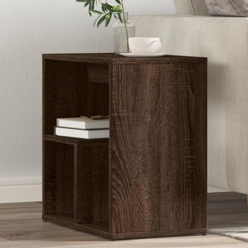 XINCXIN Beistelltisch, Aesthetic Room Decor Coffee Table Sofa Tisch beistelltische fürs Wohnzimmer e 2 STK. Braun Eiche 50x30x50 cm Holzwerkstoff von XINCXIN