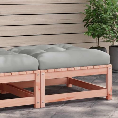 XINCXIN Gartenhocker, gartensessel terassenmöbel außen Balkon Couch Garden Furniture Geeignet für Balconies Yard Garden patios mit Kissen Massivholz Douglasie von XINCXIN