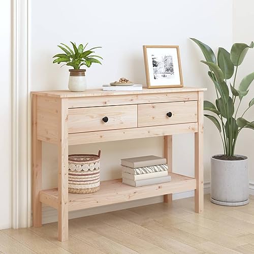 XINCXIN Konsolentisch, Coffee Table Aesthetic Room Decor Sofa Tisch beistelltische fürs Wohnzimmer 100x35x75 cm Massivholz Kiefer XINCXIN Konsolentisch, Coffee Table Aesthetic Room Decor Sofa Tisch beistelltische fürs Wohnzimmer 100x35x75 cm Massivholz Kiefer von XINCXIN