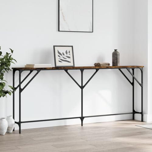 XINCXIN Konsolentisch, Sofa Tisch beistelltische fürs Wohnzimmer Aesthetic Room Decor Sideboard Räuchereiche 180x23x75 cm Holzwerkstoff XINCXIN Konsolentisch, Sofa Tisch beistelltische fürs Wohnzimmer Aesthetic Room Decor Sideboard Räuchereiche 180x23x75 cm Holzwerkstoff von XINCXIN