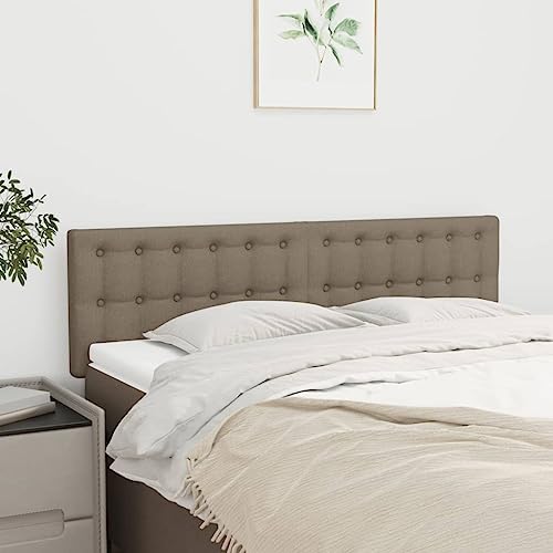 XINCXIN Kopfteil, Bett kopfteil headboard for Bed wandpolster Bett schlafzimmermöbel modern e 2 STK. Taupe 72x5x78/88 cm Stoff XINCXIN Kopfteil, Bett kopfteil headboard for Bed wandpolster Bett schlafzimmermöbel modern e 2 STK. Taupe 72x5x78/88 cm Stoff von XINCXIN
