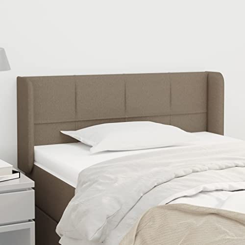 XINCXIN Kopfteil, headboard for Bed Bett kopfteil wandkissen wandpolster wandpolster Bett mit Ohren Taupe 83x16x78/88 cm Stoff XINCXIN Kopfteil, headboard for Bed Bett kopfteil wandkissen wandpolster wandpolster Bett mit Ohren Taupe 83x16x78/88 cm Stoff von XINCXIN