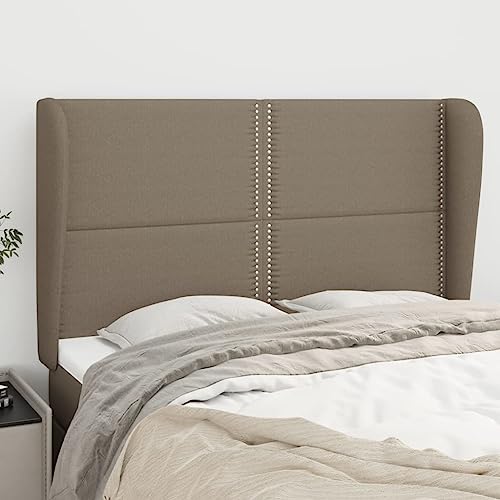 XINCXIN Kopfteil, schlafzimmermöbel modern headboard for Bed Bett kopfteil wandpolster Bett mit Ohren Taupe 147x23x118/128 cm Stoff XINCXIN Kopfteil, schlafzimmermöbel modern headboard for Bed Bett kopfteil wandpolster Bett mit Ohren Taupe 147x23x118/128 cm Stoff von XINCXIN