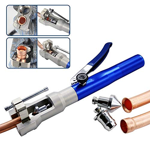 Bewehrungsschneider, 2in1 Hydraulik Tube Expander und Bördelgeräte Kit for 5-22mm (3/16 bis 7/8 Zoll) Weiche HVAC Copper Tube Extrusionswerkzeug von XINFULI