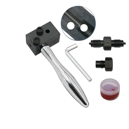 Bremsleitungs-Expander Expander Autobremse Kupferrohr Nietmaschine Expander Klimaanlage Kupferrohr Autoreparaturwerkzeuge,Schnell und präzise(Brake pipe square hole expander) von XINFULI