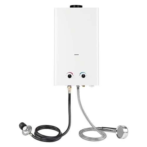 Durchlauferhitzer, Propan-Warmwasserbereiter For Den Außenbereich, 12 L, BS318, 3,18, Tragbarer Warmwasserbereiter For Hütte Und Scheune,Sicher Durchlauferhitzer, Propan-Warmwasserbereiter For Den Außenbereich, 12 L, BS318, 3,18, Tragbarer Warmwasserbereiter For Hütte Und Scheune,Sicher von XINFULI