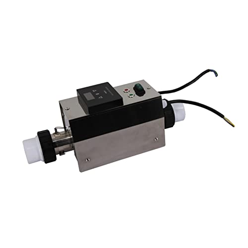 Elektrische Poolheizung, 3KW Swimmingpool -Heizungstemperatursteuerung Thermostat mit Zirkulationssystem Touchscreen Digitalen Display -Controller for Swimmingpool,Trockenbrandschutz von XINFULI
