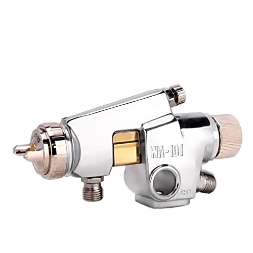 Farbspritzgerät, WA-101 Industrielle Spritzpistole Hohe Zerstäubung Hubkolbenmaschine Professionelles Automatisches Spritzwerkzeug Pneumatisches Spritzen,Stabiles Sprühbild(0.8mm Caliber) von XINFULI