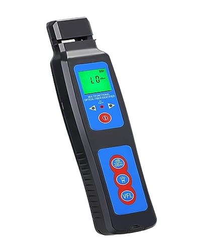 Fasertester, Glasfaser-Identifikator, Live-Faser-Optik-Identifikator AUA-40A mit eingebauter visueller Fehlerortung mit 10 MW,Anti-Interferenz von XINFULI