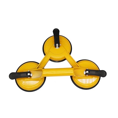 Fliesen-Saugnapf-Werkzeug Glassaugnäpfe Robuster Aluminium-Vakuumplattengriff for Anheben großer Glas-/Bodenspaltfixierer für Anheben/Dellenziehen(3) von XINFULI
