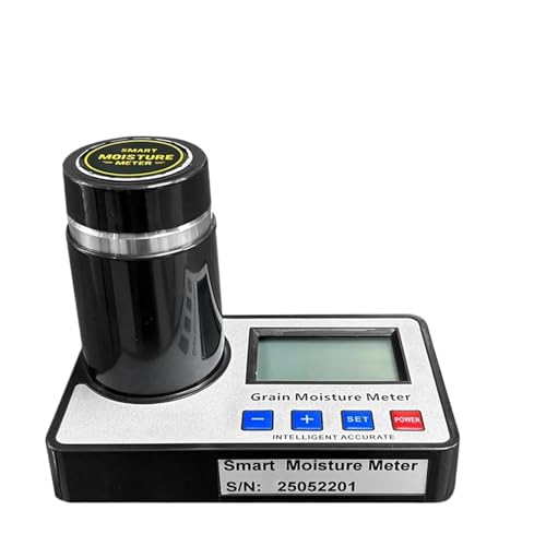 Getreide Feuchtigkeitsmessgerät Intelligentes Getreidefeuchtigkeitsmessgerät For 19 Getreidearten, Feuchtigkeitstester, Hygrometer For Sojabohnen, Weizen, Erdnüsse, Reis, Kaffeebohnen von XINFULI