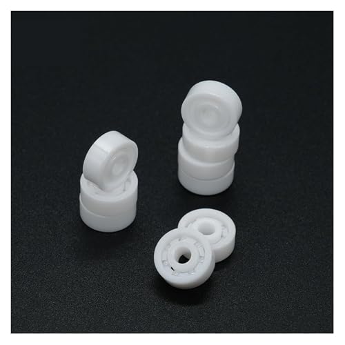 Kugellager, 1Pcs 623 3X10X4 MM Voll ZrO2 Keramik Kugellager ZRO2 Zirkonoxid Keramik Lager MR63 MR74 MR84 MR85 MR95 MR104 MR105 MR106 MR115 Glück,Hochleistungslager(6X12X4) von XINFULI