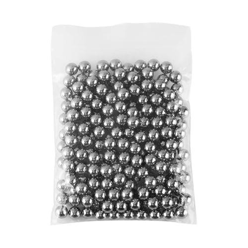 Kugellager, 200 Stück Lagerstahlkugeln, 6,35 mm 1/4 Zoll Durchmesser G10 Präzisions-Industrielagerstahlkugeln for Rollen von Elektrogeräten,Hochleistungslager von XINFULI
