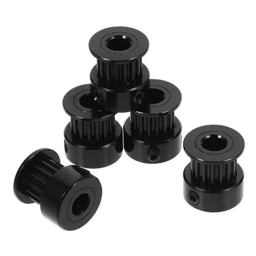 Kugellager, 5 Stück Druckerriemenscheibe 3D-Drucker Zahnriemenscheibe mit Lager Gt2 Zahnriemenrad mit Lager 3D-Drucker Gt2 Riemenscheibe mit Lager 3D-Drucker Aluminiumlegierung Schwarz,Hochleistungsl Kugellager, 5 Stück Druckerriemenscheibe 3D-Drucker Zahnriemenscheibe mit Lager Gt2 Zahnriemenrad mit Lager 3D-Drucker Gt2 Riemenscheibe mit Lager 3D-Drucker Aluminiumlegierung Schwarz,Hochleistungsl von XINFULI