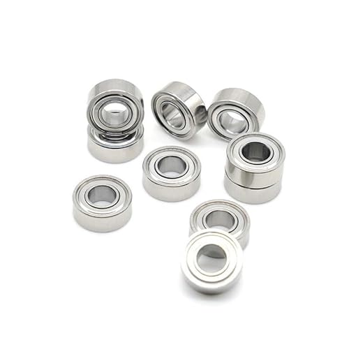Kugellager, Angelrollen, Köderwurfrollen, verbesserte Edelstahl-Hybrid-Keramiklager,Hochleistungslager(6x13x5mm) von XINFULI