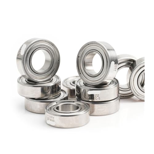 Kugellager, Lager 683ZZ 684ZZ 685ZZ 686ZZ 687ZZ 688ZZ 689ZZ Kugellager ABEC-5 3D-Drucker Teile Rillenriemenscheibe Radlager,Hochleistungslager(689ZZ-10PCS) von XINFULI