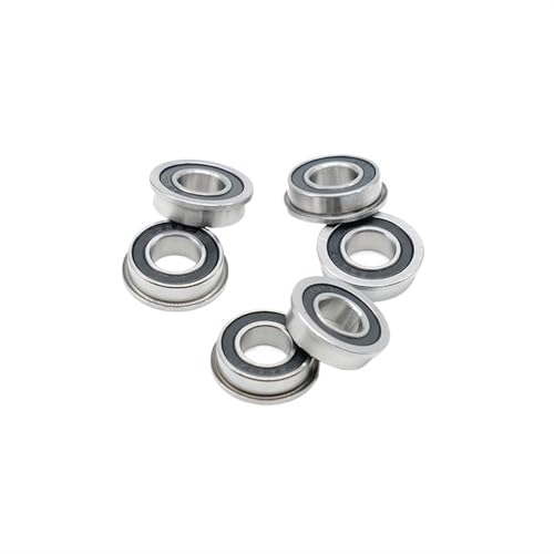 Kugellager, Rillenkugellager 10 Stück F688 2RS Lager 8 x 16 x 5 mm ABEC-7 Flansch Miniatur F688 RS Kugellager F688RS for 3D-Drucker,Hochleistungslager Kugellager, Rillenkugellager 10 Stück F688 2RS Lager 8 x 16 x 5 mm ABEC-7 Flansch Miniatur F688 RS Kugellager F688RS for 3D-Drucker,Hochleistungslager von XINFULI