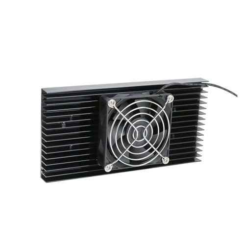 LED-Wachstumslichter, 200 x 100 x 40 mm LED-Heizkörper, Aluminium-Kühlkörper, extrudierter Kühlkörper mit Ac-Lüfter for 50 W 100 W LED-Wachstumslicht, LED-Pflanzenlicht von XINFULI