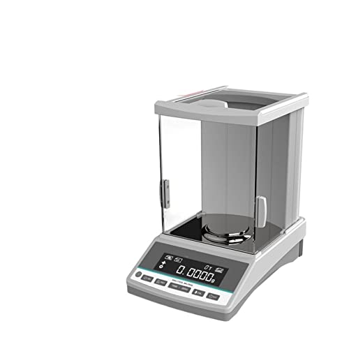 Labormaßstab, Laborskalen analytischer Gleichgewicht Digitalmikrobalanz Präzision elektronischer Gleichgewichtskala 120 g 220 g Reichweite 0,0001 g Auflösung(JAB1204 (120g 0.1mg)) von XINFULI