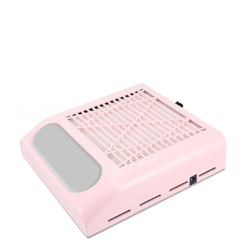 Nagelstaubsammler, Nagel Collector Extractor Fan for Maniküre Maschine Leistungsstarke Nagel sauger Mit Filter Entfernen Nagel Salon Ausrüstung(Pink) von XINFULI
