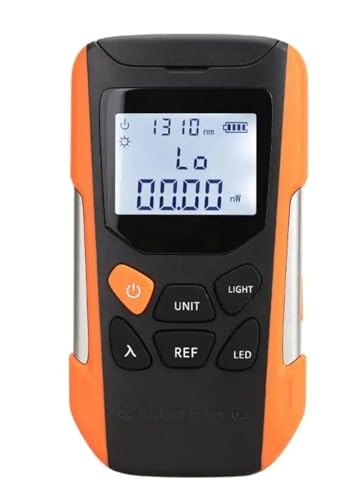 Netzwerktester, Glasfaser-Dämpfungstester mit 90-Grad-Ständer und Akku-USB-Betrieb for die Wartung professioneller Netzwerke(Dry electric B) von XINFULI