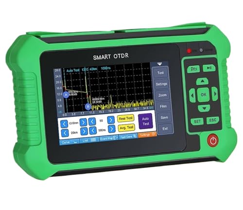 Netzwerktester, OTDR Fiber Optic Otdr-messgerät Mit 9 Funktionen VFL OLS OPM Ereignis Karte 22/24dB for 80km Fiber Kabel Ethernet tester(UPC) von XINFULI