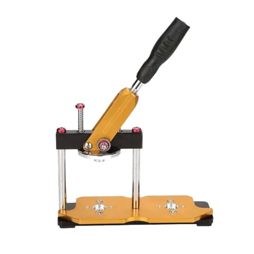 Pin Maker, Rotary Bad Machine DIY Shaking Head Bad Machine ohne Bad Yellow ist for Kinder und Freunde eignet,Genauer von XINFULI