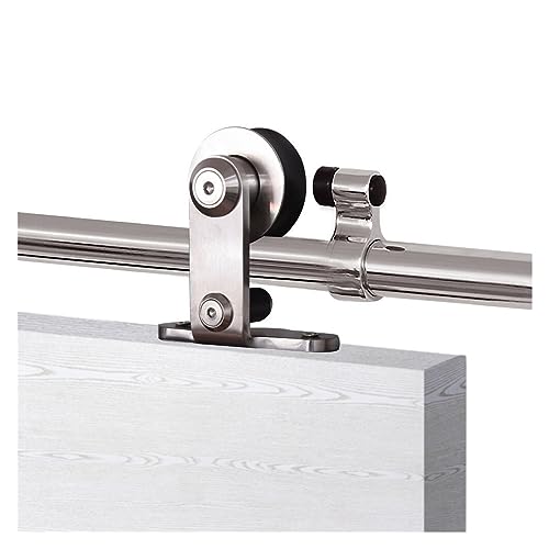 Scheunentor-Bausatz, T-förmige Edelstahl-Schiebetürbeschläge, Rollen mit großer Rolle, nur Rollen, 1 Paar von XINFULI