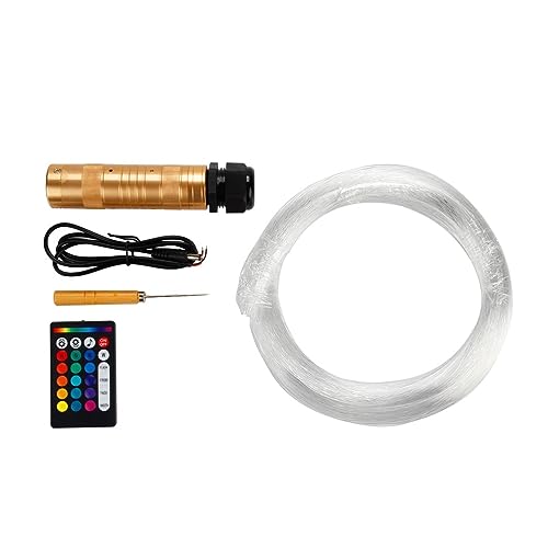 Sternenhimmel-Set, 1. 2V 6W RGB. Auto-Dach-Sterne-Leuchten LED Faseroptische Stern-Deckenleuchte-Kits optische Faser DIY. Sternenhimmel Auto Dekorative Lampe(300pcs 0.75mm 2M) von XINFULI