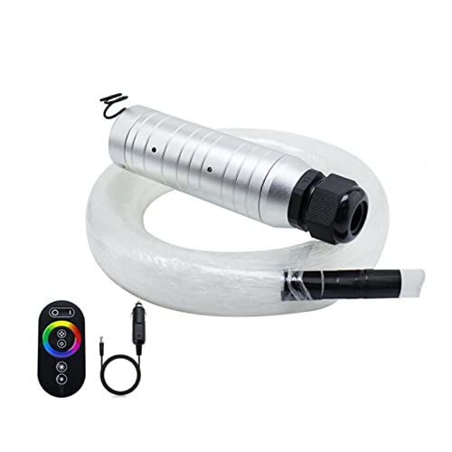 Sternenhimmel-Set, DC12V 6W RGB-LED Auto-Dach-Star-Leuchten Deckenplatine Faseroptisches Flutlicht-Kit im Auto Sternensterniges Umgebungslicht mit Fernbedienung(150PCS 75mm 2M) von XINFULI
