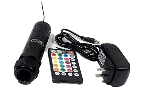 Sternenhimmel-Set, Faserlampe DC12V 6W RGB. Auto-Dach-Sterne-Leuchten LED Faseroptik-Stern-Deckenleuchte-Kits 2m 0,75 mm optische Faser mit Rf Steuerung(Mixed 265 strands 3M) von XINFULI