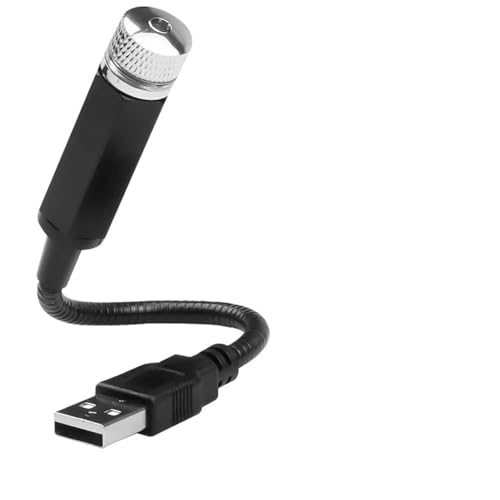Sternenhimmel-Set, Mini 5V USB Auto Dach Stern or LED Sternenhimmel Nachtlicht Atmosphäre Lampe Romantische Deckendekorat for Zimmer Party(Green) von XINFULI