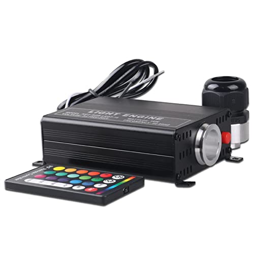 Sternenhimmel-Set, RGB 16W LED. Optic Fiber Light Engine Optic Fiber Treiber mit Rf Fernbedienung for Schlafzimmerstern Deckenleuchten Sternenhimmel-Set, RGB 16W LED. Optic Fiber Light Engine Optic Fiber Treiber mit Rf Fernbedienung for Schlafzimmerstern Deckenleuchten von XINFULI