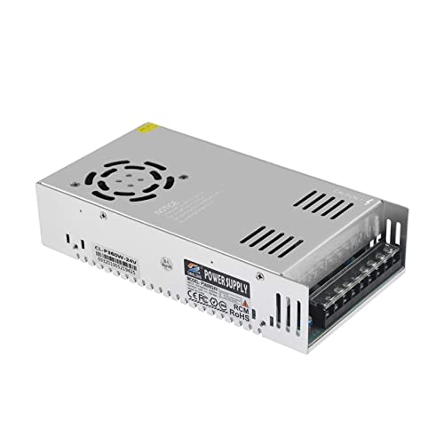 Stromversorgung, 2. 4V15A360W. Schaltnetzteil Blu-5 Blu-3-Druckeradapter-LED-Streifen-Lichtstransformator 12V for 3D-Druckerteil CL-C / P360W24V für Computerprojekt(CL-C360W-24V) von XINFULI