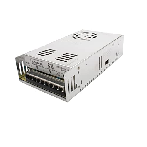 Stromversorgung, 36. 0w 12V 30A LED Streifen CNC 3D. Drucken Kleiner Lautstärke Single Output Switching Stromversorgung 5V 13.5V 15V 24V 36V 48V für Computerprojekt(13.5V_360W) von XINFULI