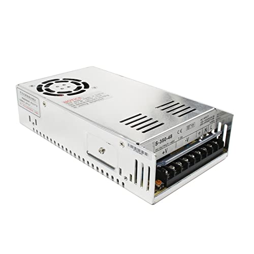 Stromversorgung, LED-Stromversorgungsschalter 350W 48V 7.3A AC DC-Wandler S-350W 48V Variable DC-Spannungsregler S-350-48 für Computerprojekt(13.5V_350W) von XINFULI