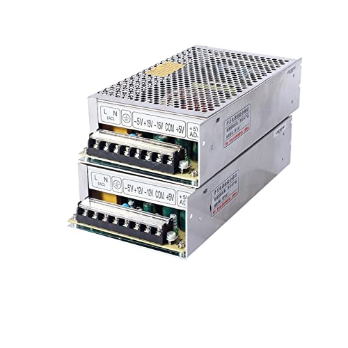 Stromversorgung, Quad-Ausgangsleistung 12 0W 5V 12V -5V -12V Vorrätig Q-120B. AC-DC-Wandler Q-120C Q-120D für Computerprojekt(5V 15V -5V -15V) von XINFULI