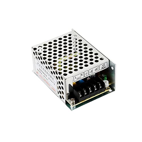 Stromversorgung, Stromversorgung 2. 4V 12V 5V 15V 15W 0,7A 3A 1.3A 1A Macht aufweist 1 5w 24V. Mini-Größe DIN LED AC DC Converter MS-15-5 für Computerprojekt(15V_15W) von XINFULI