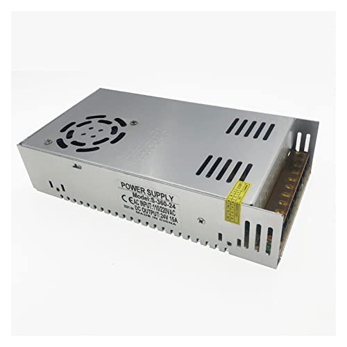 Stromversorgung, Stromversorgung24V15A Switching Stromversorgungskamera 3D-Drucker Stromversorgung Zentrale Stromversorgung Schalten Stromversorgung für Computerprojekt von XINFULI