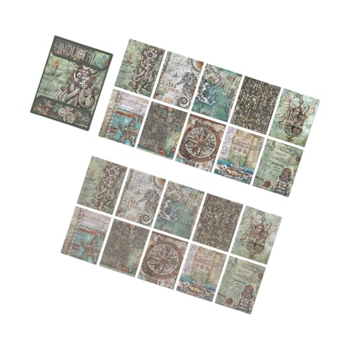 20 Blätter Ästhetisches Dekoratives Papier Für Scrapbook Journal Planer Foto Album Telefon Fall Scrapbooking Dekoration Versorgung Dekorative Aufkleber von XINGLIDA