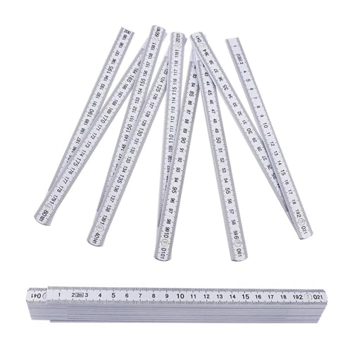 2pcs 2m Herrscher Mit Grip Tragbarem Messwerkzeug Für Projekte Und Schulaktivitäten Metrisch Maßstab von XINGLIDA