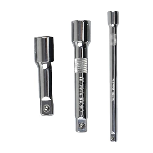 3pieces 3/8 "oder 1/2" Antriebsantriebsscheibenschlüsselverlängerungsstange Für Automobilmaschinen Wartungsinstrumente Socket Adapter Extensionssionen von XINGLIDA