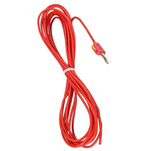 4mm Silikon Testleitungsleitungen Set 5m Goldplatten Bananenstopfen Elektrische Messdrähte Einfach Zu Verwenden Für Multimeter Sonden Silikon Isolierte Multimeter Testdrähte 4mm Silikon Testleitungsleitungen Set 5m Goldplatten Bananenstopfen Elektrische Messdrähte Einfach Zu Verwenden Für Multimeter Sonden Silikon Isolierte Multimeter Testdrähte von XINGLIDA
