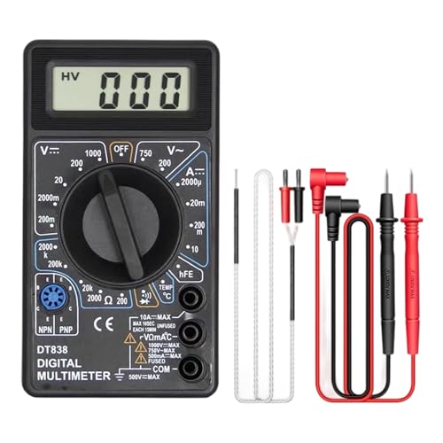 Fortgeschrittenes Digitales Multimeter Mit Sicherheitssonden Auto Ranging Electric Stromwiderstand Dioden Triodenanalyse Für Häuser Digitales Multimeter Für Elektronik Hobbyisten von XINGLIDA
