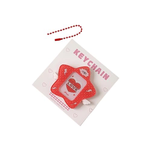 Glitzer Sternkartenkoffer Mit Ketten Wasserfestem Acrylfoto Beschützer Für Student Der Schüler Schlüsselbeutel Charme Winged Case Glitzer Sternkartenkoffer Mit Ketten Wasserfestem Acrylfoto Beschützer Für Student Der Schüler Schlüsselbeutel Charme Winged Case von XINGLIDA