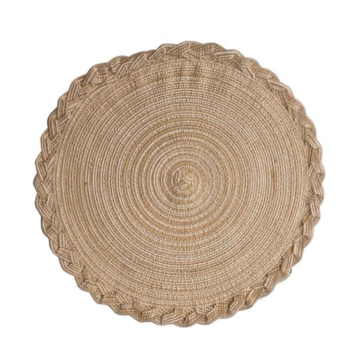 Große Runde Handgefertigte Küche Trivets Benutzerfreundlicher Baumwoll Heißes Pad Mit Spitzenkanten Für Töpfe Töpfe Und Gerichte Absorbierende Topfhalter Matten Zum Essen Große Runde Handgefertigte Küche Trivets Benutzerfreundlicher Baumwoll Heißes Pad Mit Spitzenkanten Für Töpfe Töpfe Und Gerichte Absorbierende Topfhalter Matten Zum Essen von XINGLIDA