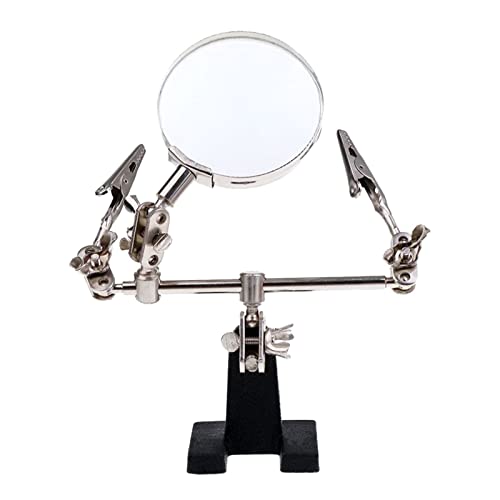Helping Hands Lötstation 2 5 Fache Vergrößerung Glas Dritter Hand Mit Zwei Einstellbaren Clips Stationen Für Die Elektronik Lupe Helping Hands Lötstation 2 5 Fache Vergrößerung Glas Dritter Hand Mit Zwei Einstellbaren Clips Stationen Für Die Elektronik Lupe von XINGLIDA