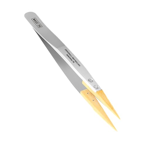 Hochelastizität Boxwood Isoliertes Tweezer Professionelles Uhrenwerkzeug Anti Magnetgenauigkeit Design Pinzettenmagnetresistent Uhr Wartungstool von XINGLIDA