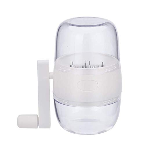 XINGLIDA Manuelle Nussmühle, Nusshacker, Mühle mit rutschfester Basis, multifunktionaler Trockenfrüchtebrecher, Erdnussstampfer, Küchenwerkzeug aus ABS-Kunststoff für Nüsse, Trockenfrüchte, Toppings von XINGLIDA